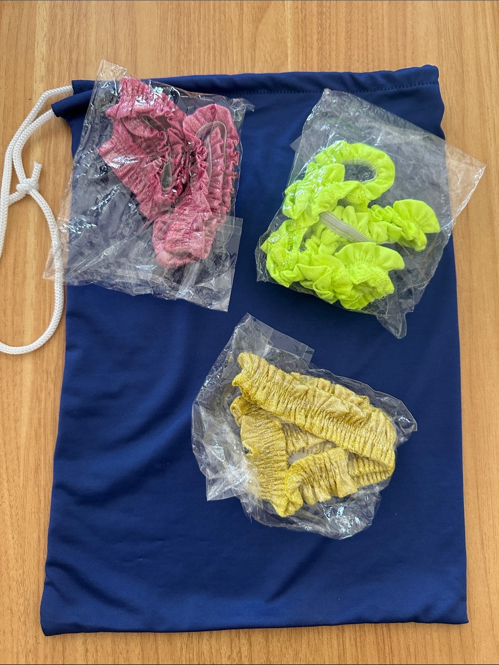 Stripper Exotic Dancer Clubwear Garters
3 Sets Moneybag Bundle